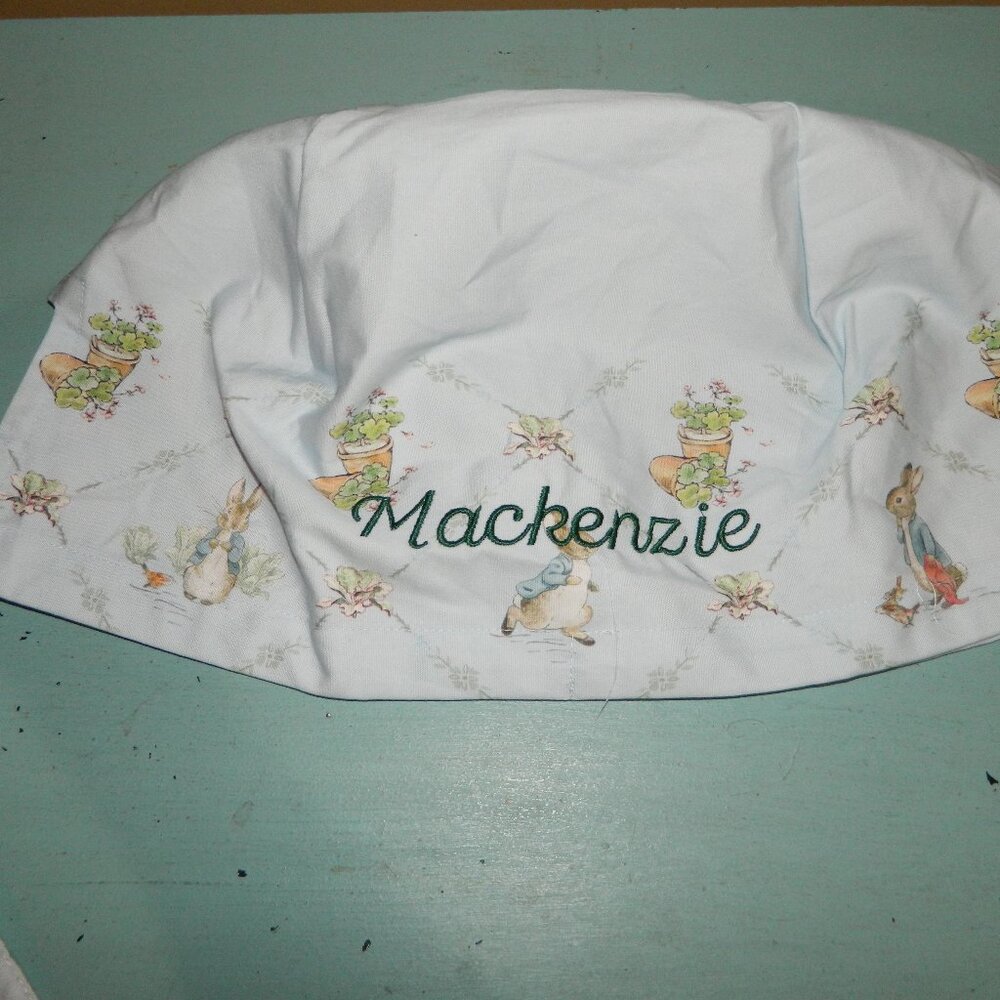 Pottery Barn Kids Peter Rabbit "Mackenzie" Easter Basket Liner Sz S (F-7)
